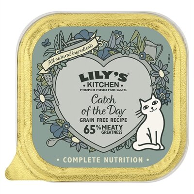 Lily's Kitchen Cat Catch Of The Day 19 x 85 gr
