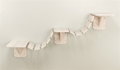 Trixie Klim / Klauterladder Wand Wit 150 x 30 cm