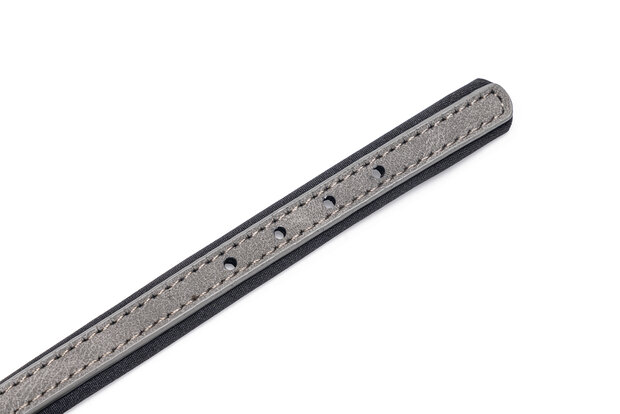 Beeztees Balacron Halsband Ax grijs 24-30 cm x 10 mm