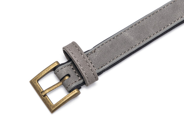 Beeztees Balacron Halsband Ax grijs 31-39 cm x 20 mm