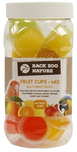 Back Zoo Nature Fruitkuipje mix Papegaai 24st