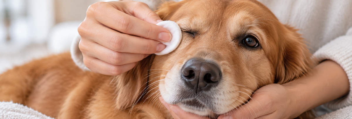 Gebits-, oor- en oogverzorging hond