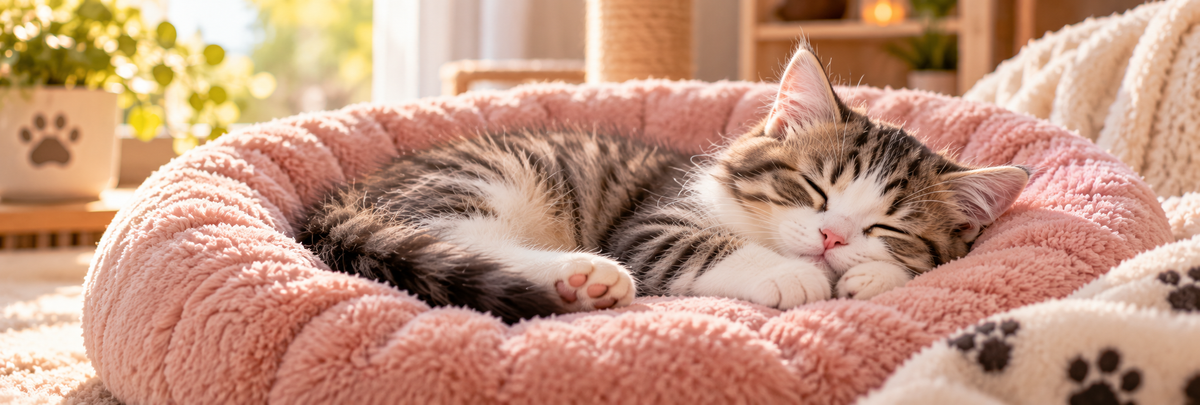 Kattenkussen voor comfort