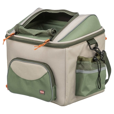 Trixie Fietsmand Voor Stuur Polyester Olijfgroen / Beige