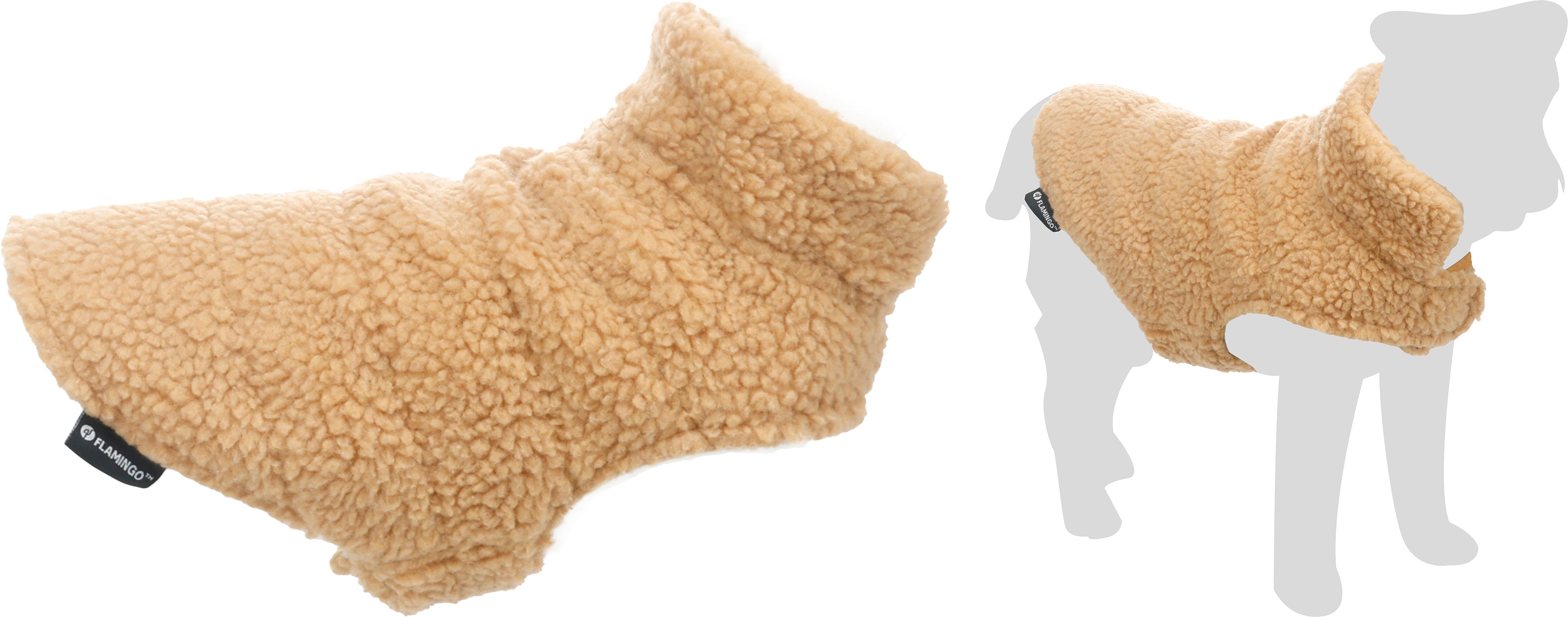 Hondenjas Nado Beige — 20 cm