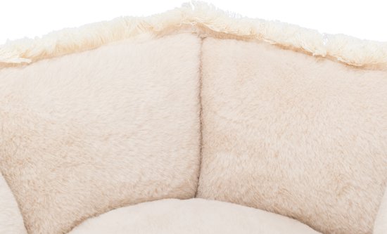 Hondenmand Boho beige — 65x65x19 cm