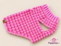 Hondentrui MySweety Houndsville Roze — S