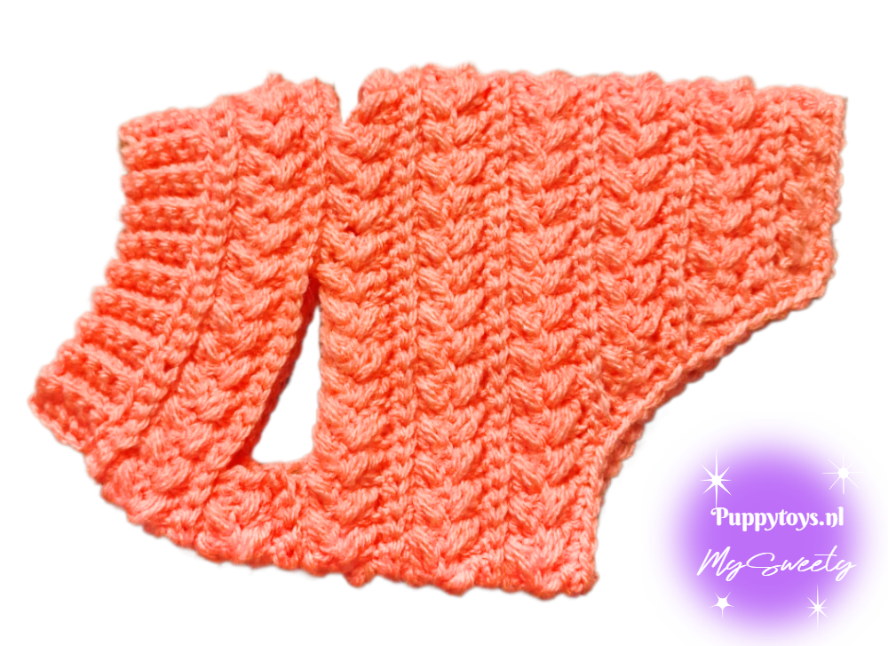 Hondentrui MySweety Leafs Hot Pink — S