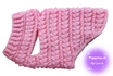 Hondentrui MySweety Leafs Roze — S