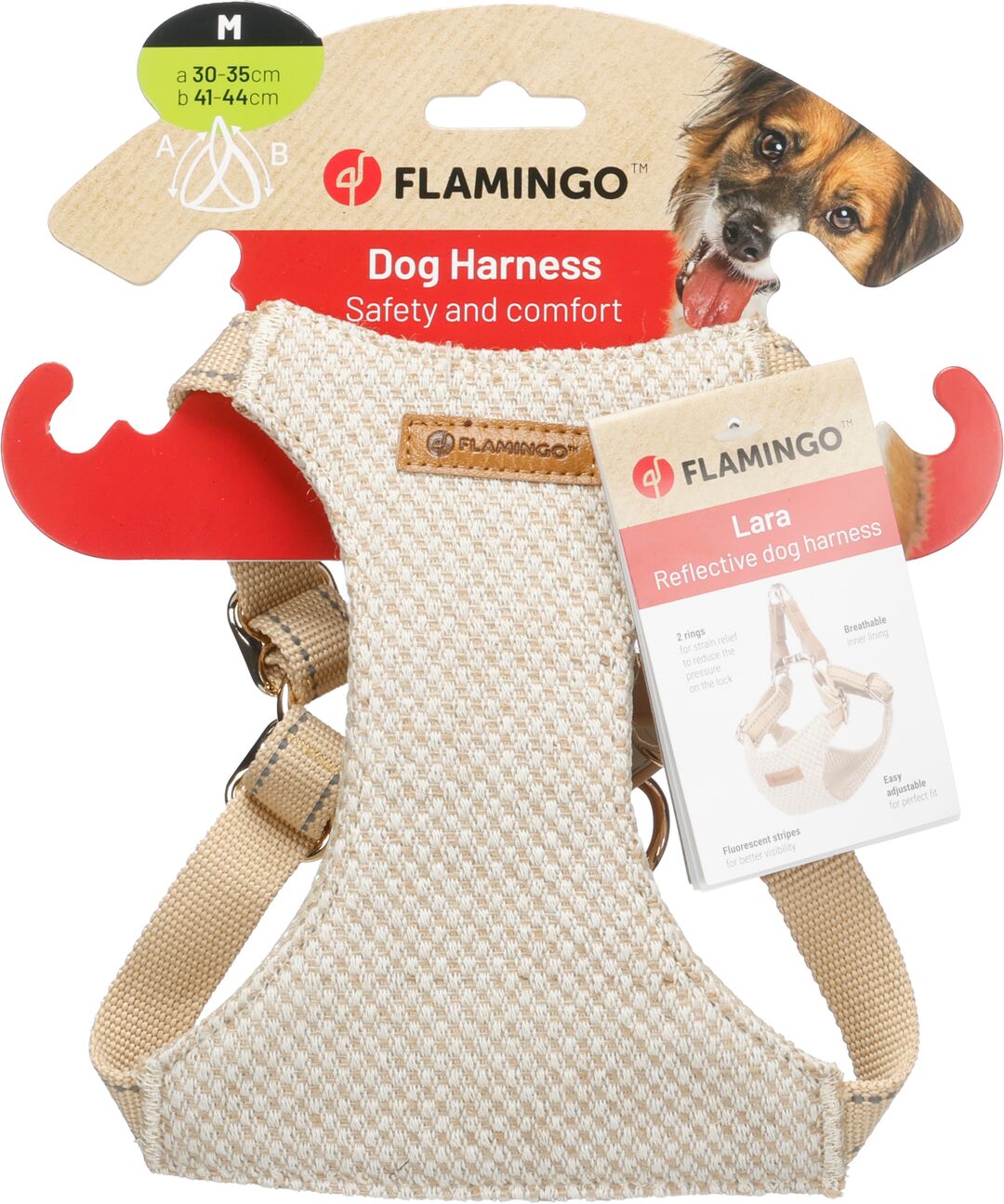 Hondentuigje Step&Go Lara — Beige M