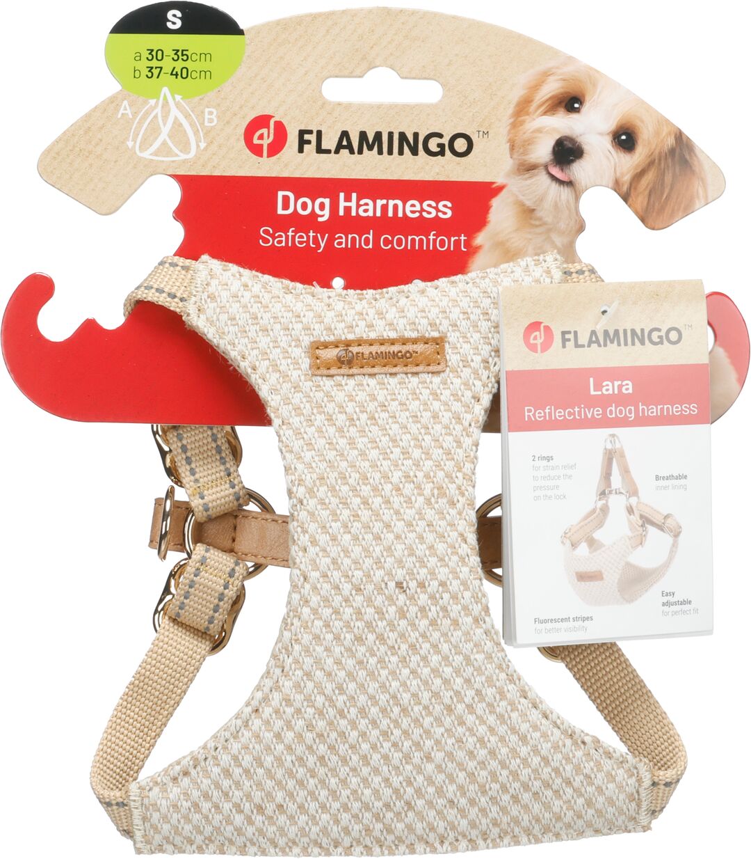 Hondentuigje Step&Go Lara — Beige S