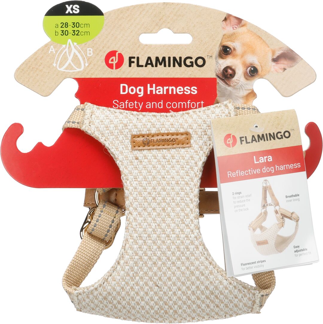 Hondentuigje Step&Go Lara — Beige XS