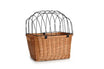 Beeztees Fietsmand met Draadkap Riet - 43x34x44 cm
