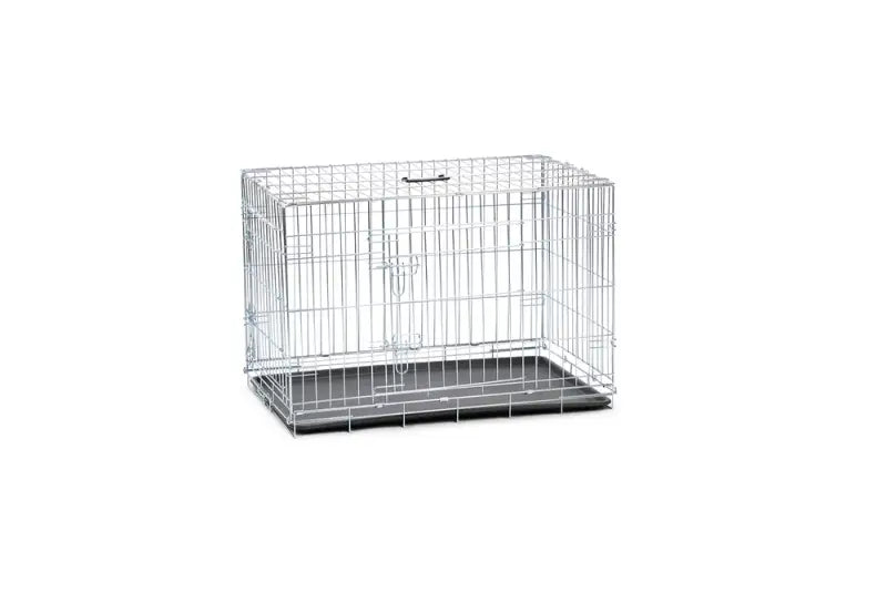 Beeztees Hondenbench verzinkt L 91x61x66 cm - VERVOERSBOX