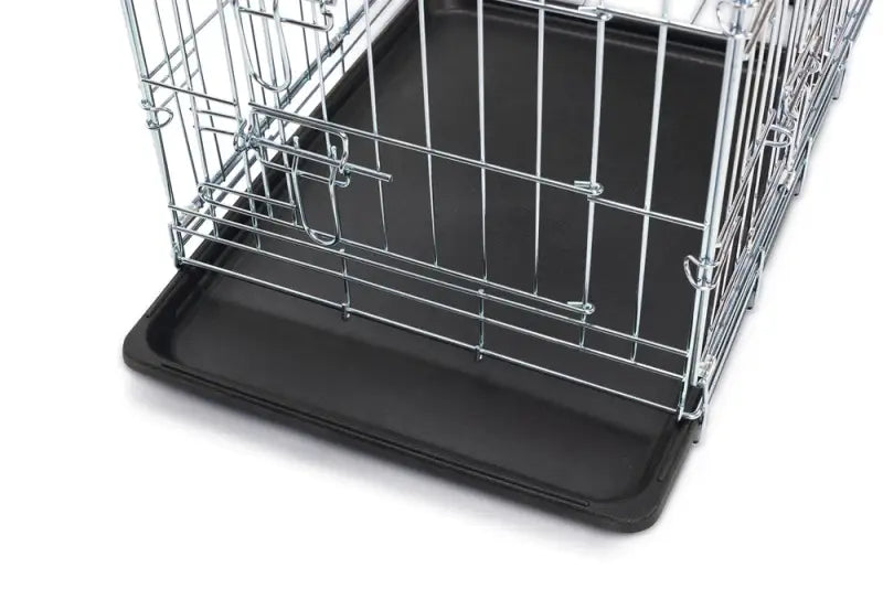 Beeztees Hondenbench verzinkt S 62x44,5x50 cm - VERVOERSBOX