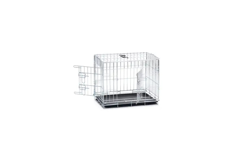 Beeztees Hondenbench verzinkt S 62x44,5x50 cm - VERVOERSBOX