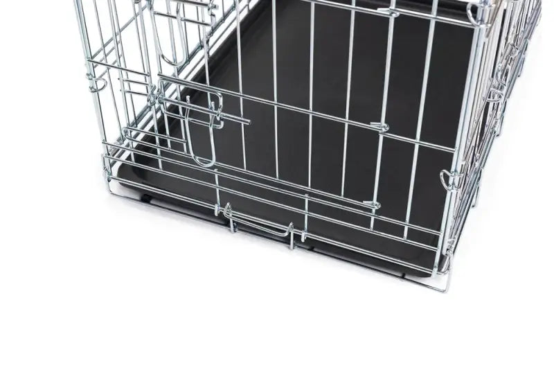 Beeztees Hondenbench verzinkt S 62x44,5x50 cm - VERVOERSBOX