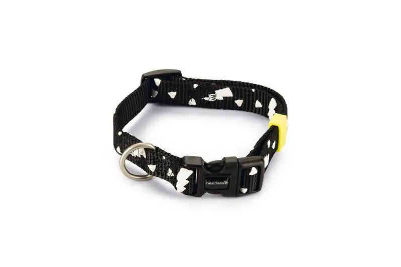Beeztees Hondenhalsband Thunder zwart 26-40 cm