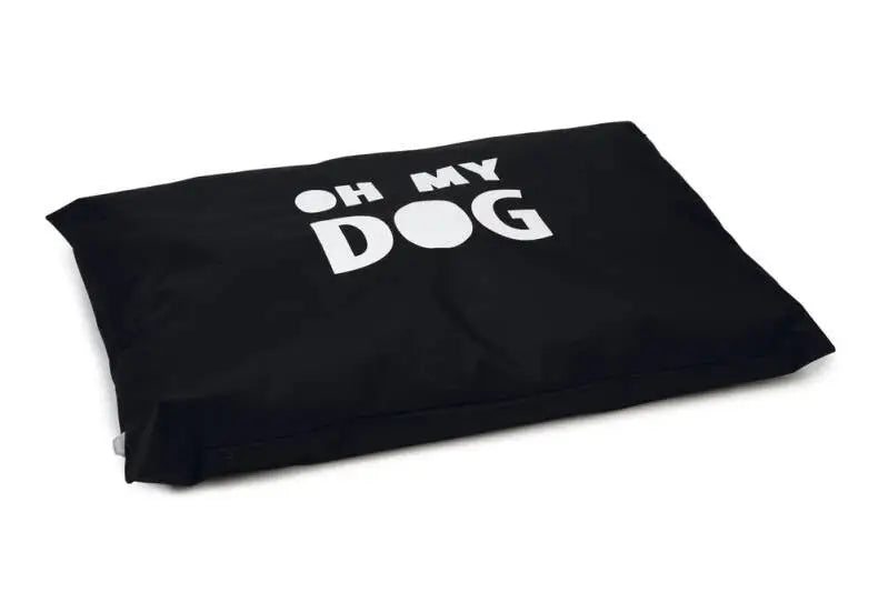 Beeztees Hondenkussen Oh My Dog 100x70x15 cm — Zwart