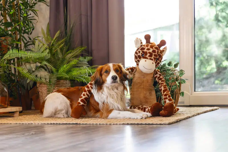 Beeztees Hondenspeelgoed Pluche Jungle XL Giraf 85 cm
