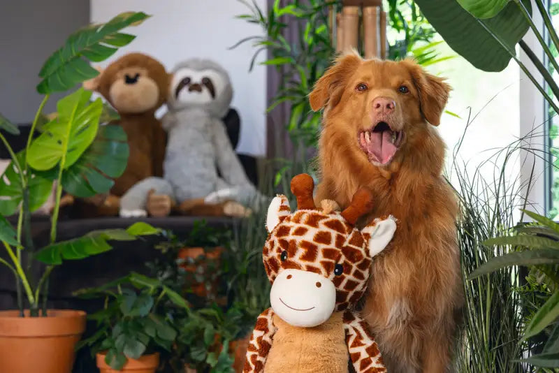 Beeztees Hondenspeelgoed Pluche Jungle XL Giraf 85 cm