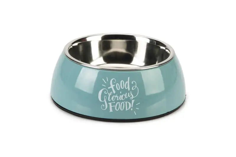 Beeztees Hondenvoerbak Glorious 18 cm — Blauw