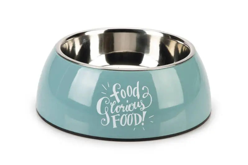 Beeztees Hondenvoerbak Glorious 22 cm — Blauw