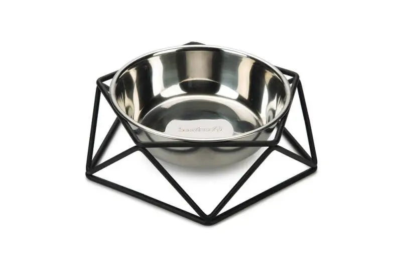 Beeztees Hondenvoerbak Puroni zwart 21,5 cm — Zwart