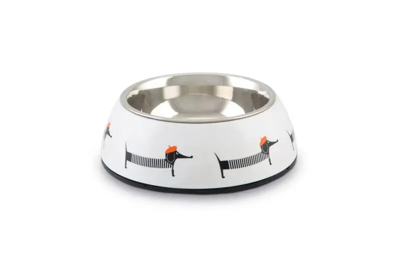 Beeztees Hondenvoerbak Woby 14 cm — Wit