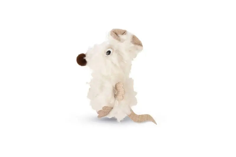 Beeztees Kattenspeelgoed Muis Holly 22 cm — Wit