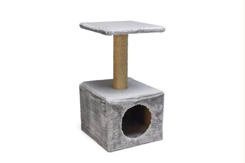 Beeztees Krabpaal Christa grijs 30x30x57 cm