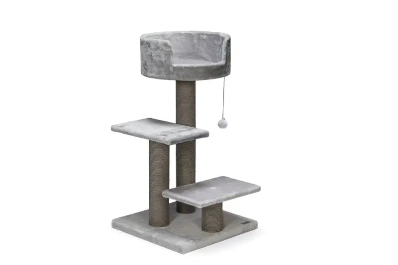 Beeztees Krabpaal Serpa Figo 50x50x92 cm — Grijs