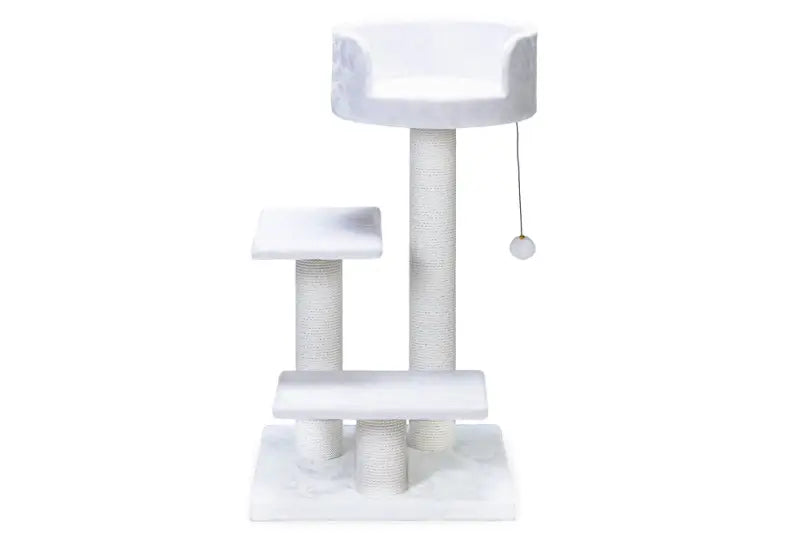 Beeztees Krabpaal Serpa Figo 50x50x92 cm — Wit