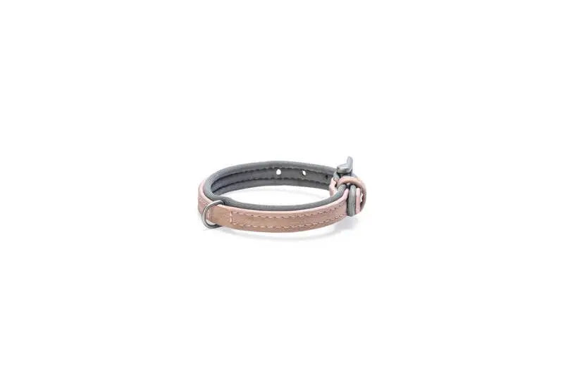 Beeztees Kunstleer Hondenhalsband Balacron Ax roze 21-26x10 mm