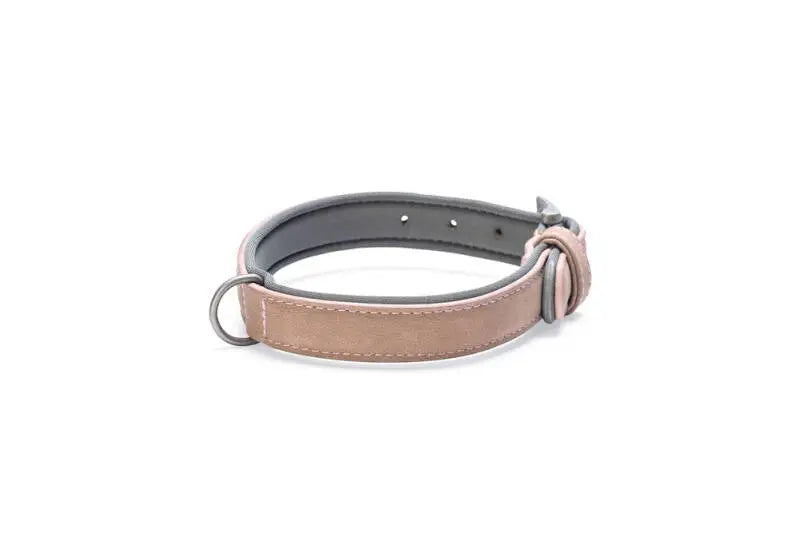 Beeztees Kunstleer Hondenhalsband Balacron Ax roze 31-39x20 mm