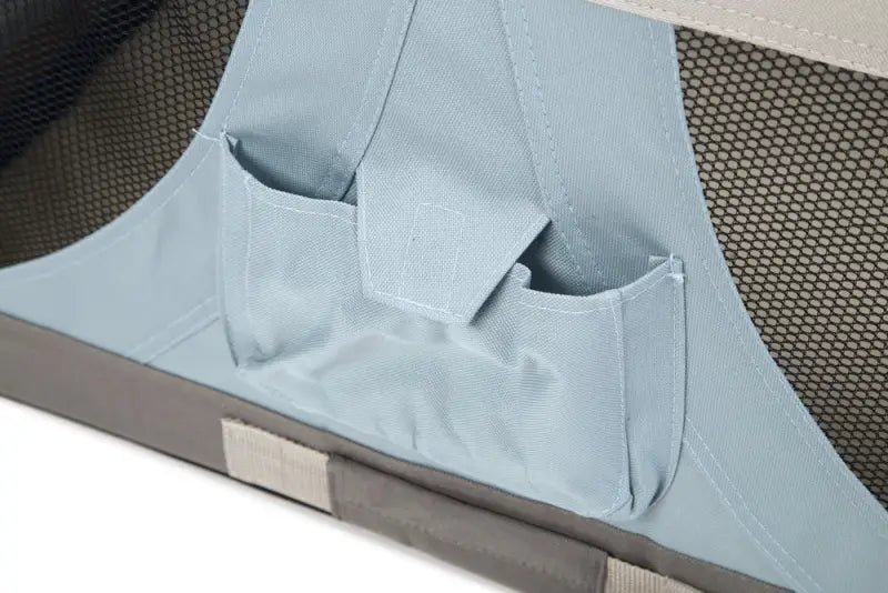 Beeztees Nylon Hondenbench Travel Time 49x34x35 cm — Lichtblauw - VERVOERSBOX