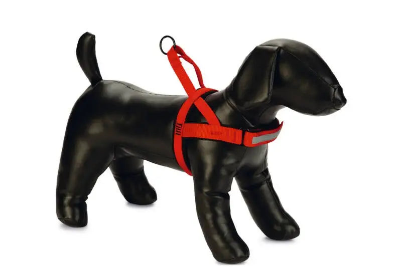 Beeztees Nylon Premium Comfort Hondentuig Parinca 62-74 cm — Rood