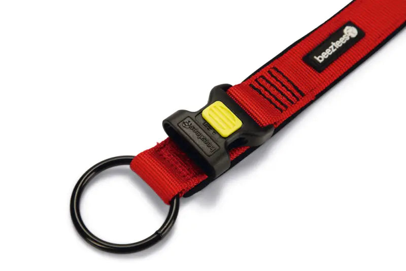 Beeztees Nylon Premium Hondenhalsband Parinca 30-35 cm — Rood