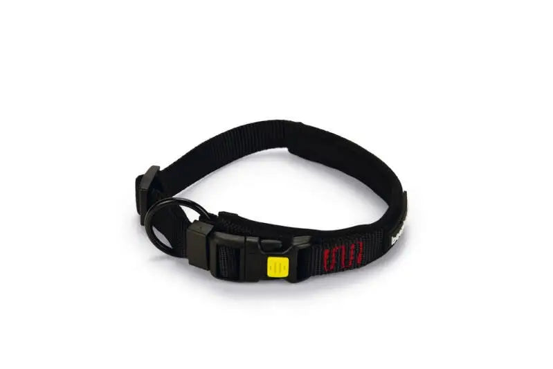 Beeztees Nylon Premium Hondenhalsband Parinca 40-45 cm — Zwart