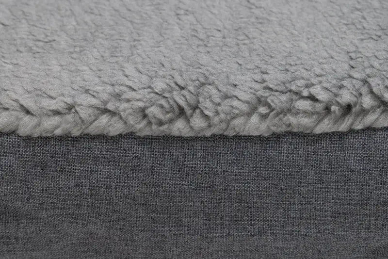 Beeztees Orthopedisch Hondenkussen Zira 100x70x9 cm — Grijs