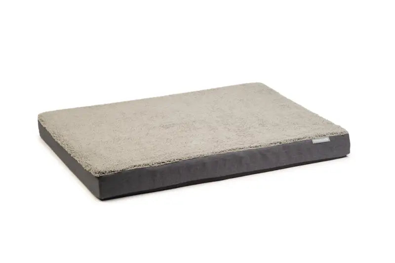 Beeztees Orthopedisch Hondenkussen Zira 100x70x9 cm — Grijs