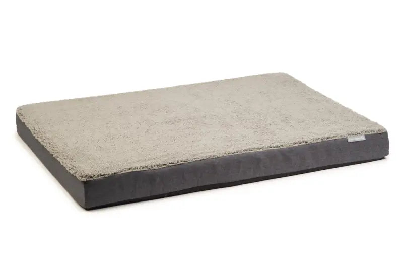 Beeztees Orthopedisch Hondenkussen Zira 120x80x10 cm — Grijs