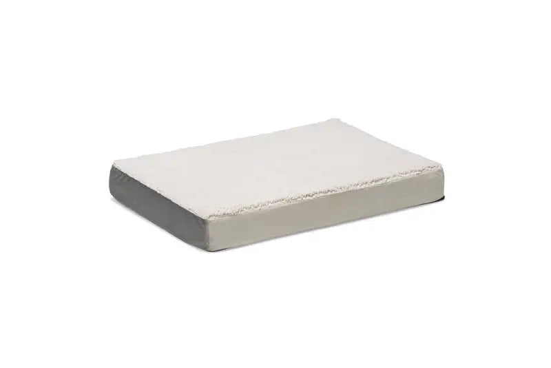 Beeztees Orthopedisch Hondenkussen Zira 75x50x9 cm — Lichtgrijs