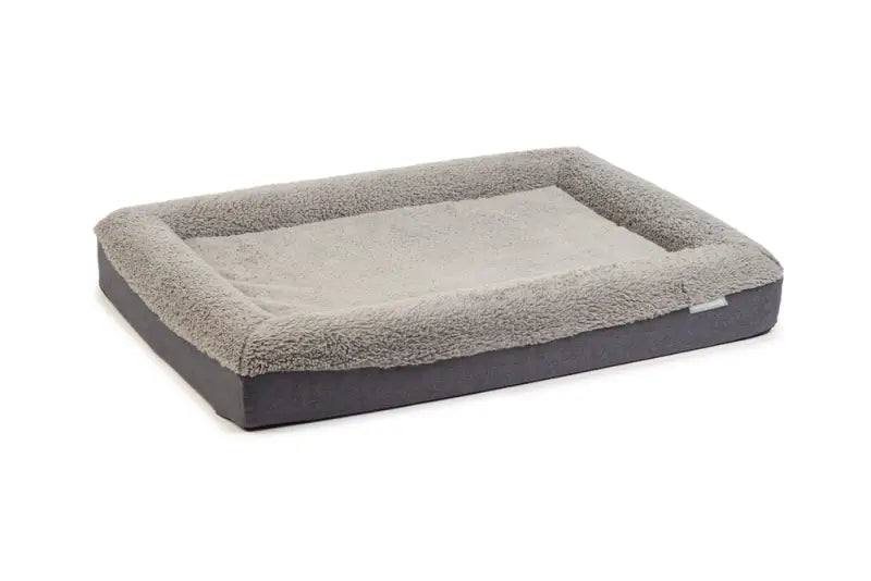 Beeztees Orthopedische Hondenmand Yura 100x70x15 cm — Grijs