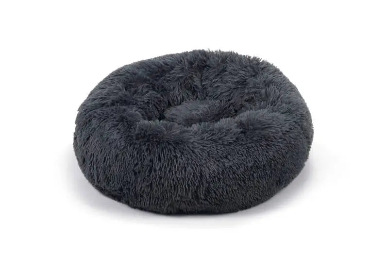 Beeztees Pluche Hondenmand Yali grijs 60 cm — Grijs