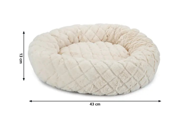 Beeztees Pluche Kattenmand Levisa — Beige - BEDDEN/MANDEN/KUSSENS