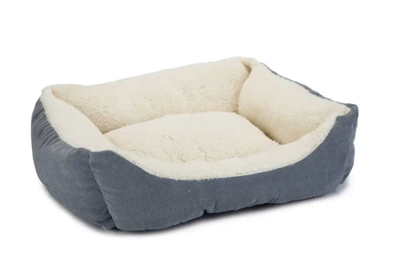 Beeztees Pluche Kattenmand Mogina 45x37x18 cm — Blauw