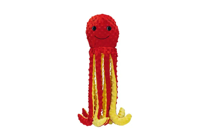Beeztees Pluche Octopus Amy 56 cm — Rood