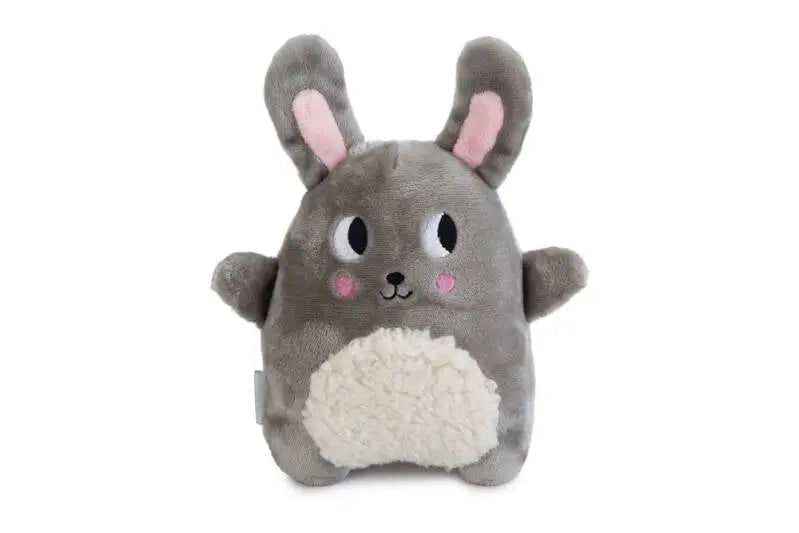 Beeztees Pluche Puppy Speelgoed Snoet grijs 25 cm
