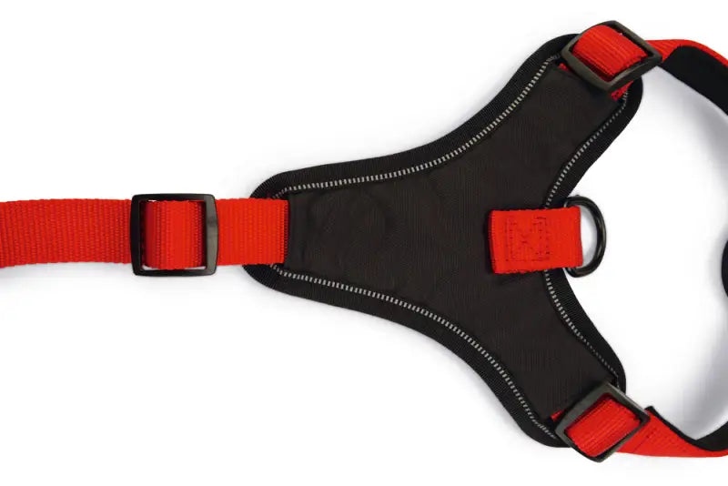 Beeztees Premium Comfort Y-Hondentuig Parinca 49-57 cm — Rood